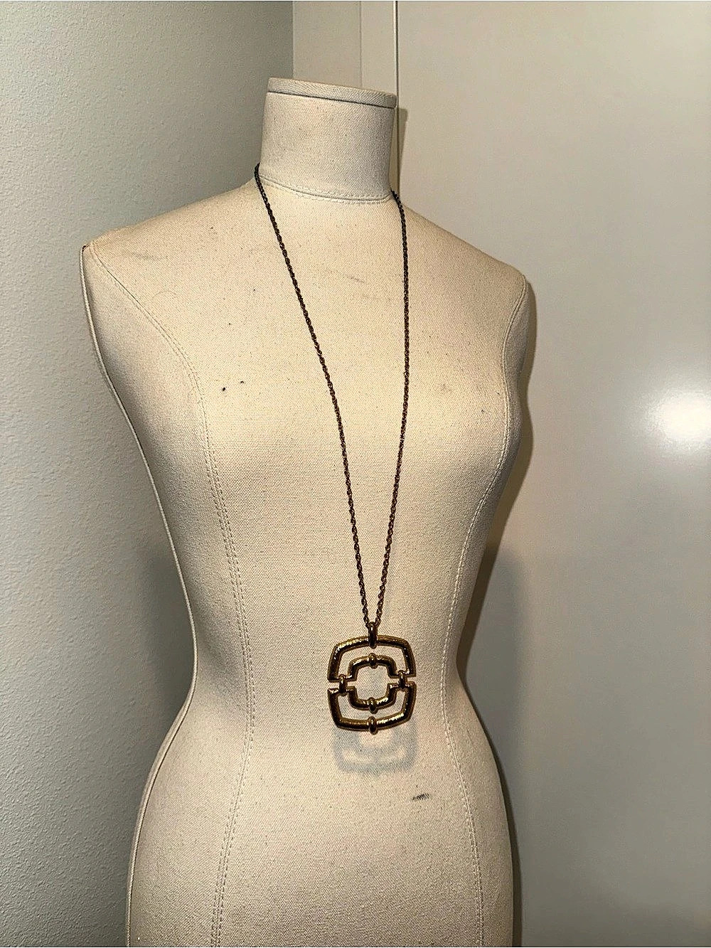 Made well Gold-Tone Pendant Necklace